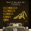 Female Legs Silhouette Neon Sign- LED Neon Sign