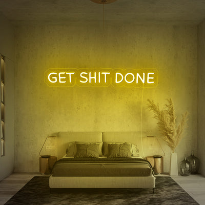 GET SHIT DONE- LED Neon Sign