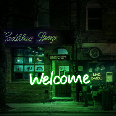 welcome- LED Neon Sign