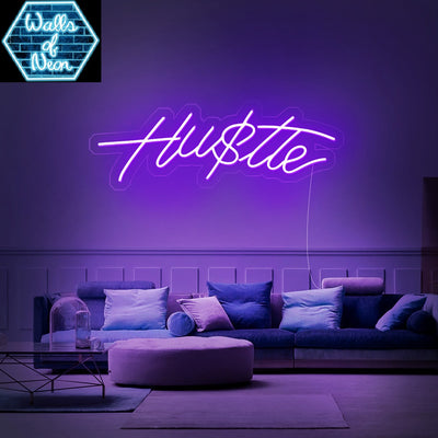Hustle Neon Sign- LED Neon Sign