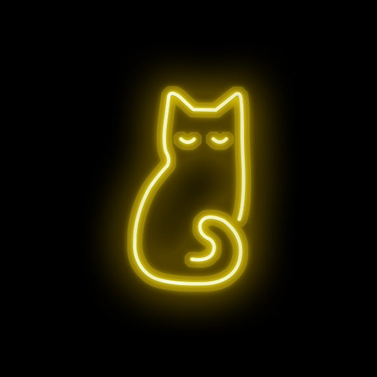Cat- LED Neon Sign - Walls of Neon