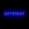 Different- LED Neon Sign