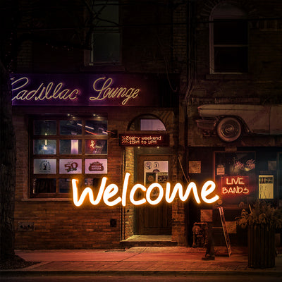 welcome- LED Neon Sign