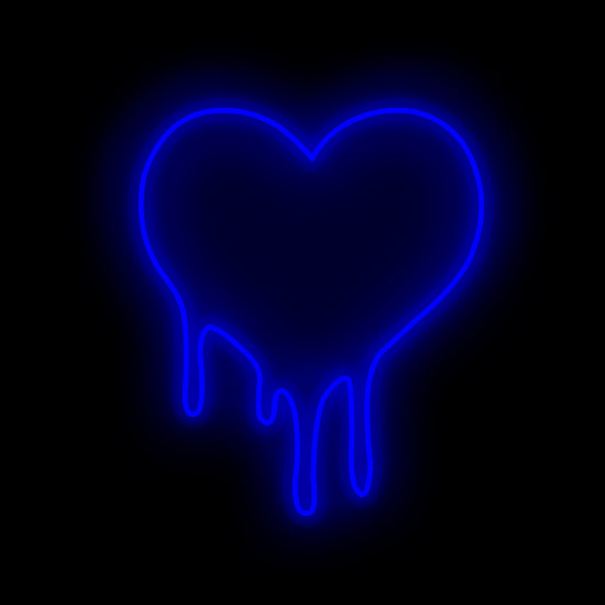 Dripping LV Neon Sign