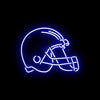 Football Helmet- LED Neon Sign