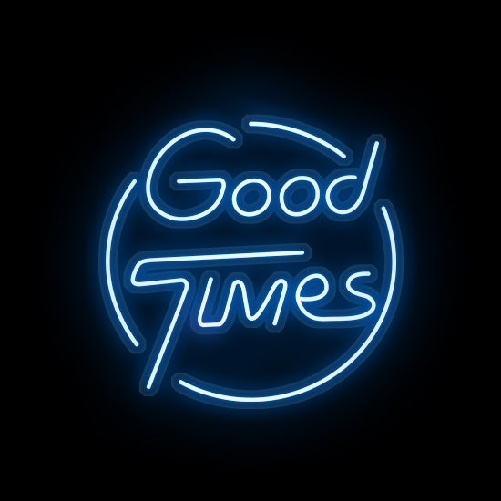 INSNEnN custom good time neon signs good time neon lights (optianal  13-24) for bedroom party store wall decor accept custom wholesale neon  led sign light (17x17) : : Tools & Home Improvement